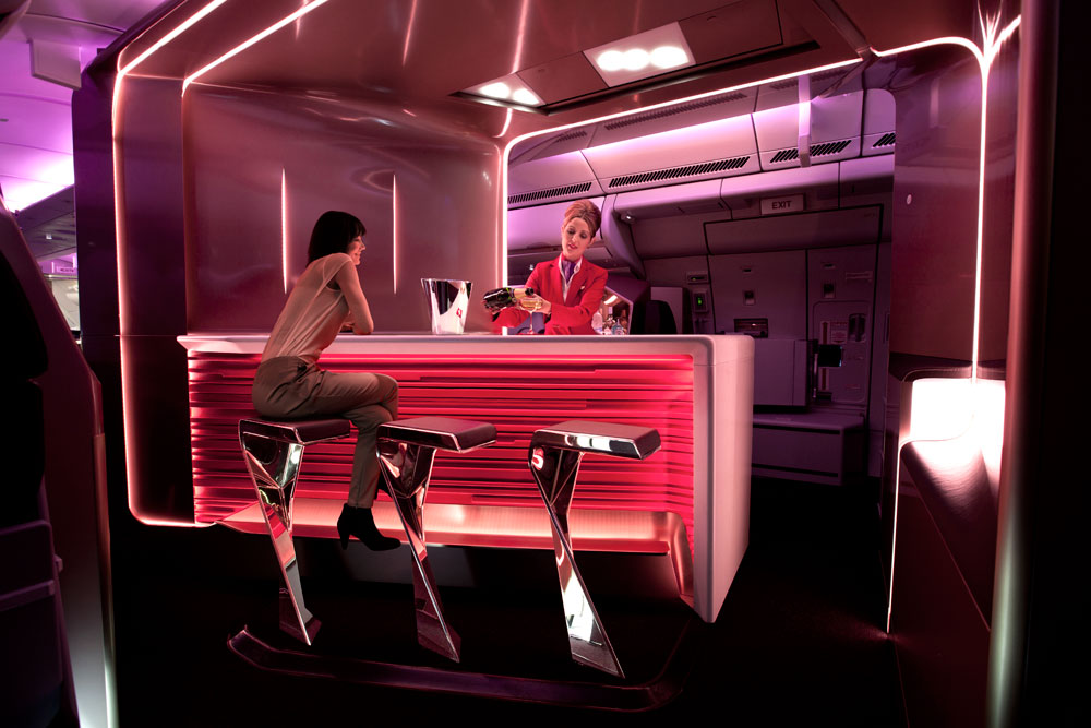 Virgin Atlantic First Class Bar