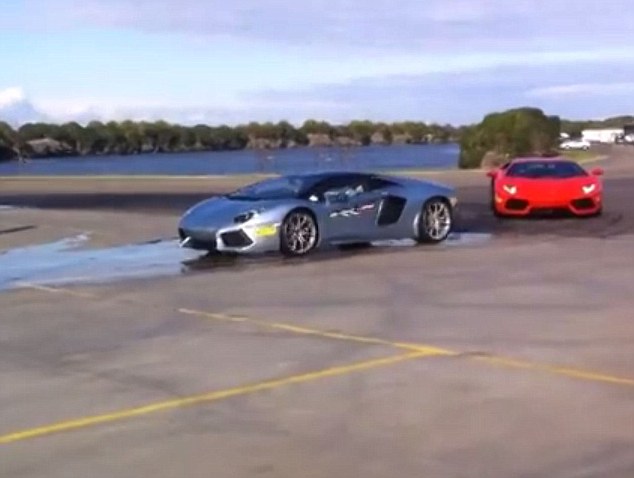 New £440,000 Lamborghini Bursts into Flames On Demonstration Day