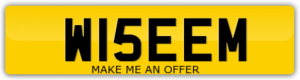 MUSLIM NUMBER PLATE FOR SALE W15EEM WASEEM FIRSTNAME