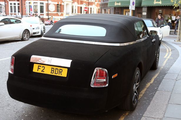 Velvet Rolls Royce: £300k supercar given furry makeover